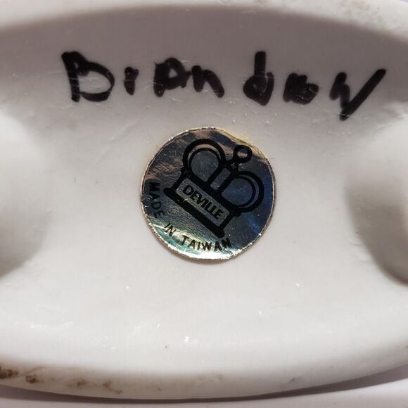 Farmer Country Boy w/ Sheep Lamb Porcelain Figurine  ( 6" × 3.5") - Picture 5 of 7